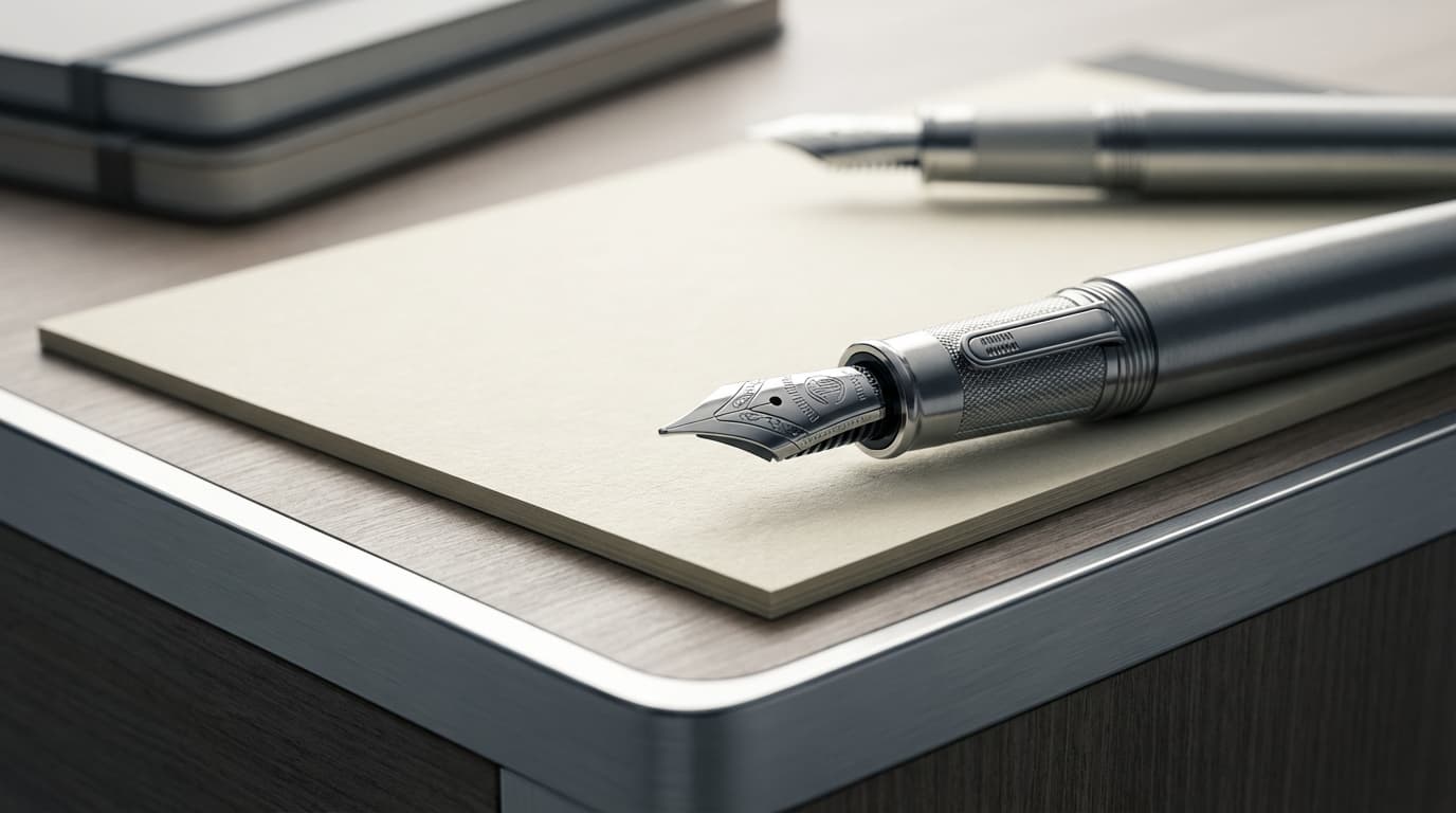 Hand signing an employment contract document on a desk